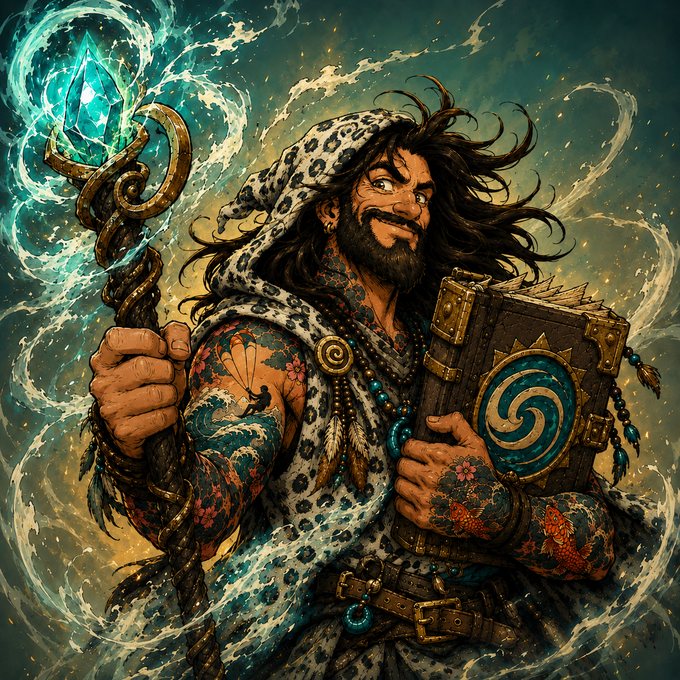 Le Druide, gardien du Grimoire du Ride